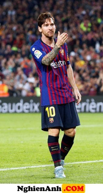 Hình ảnh Messi trên sân cỏ