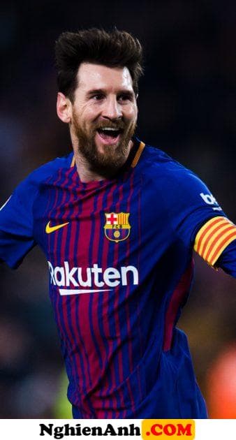 Hình ảnh Messi cười tươi