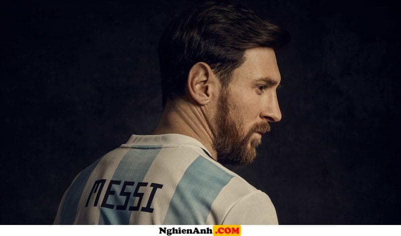 Hình ảnh Messi trong màu áo Argentina